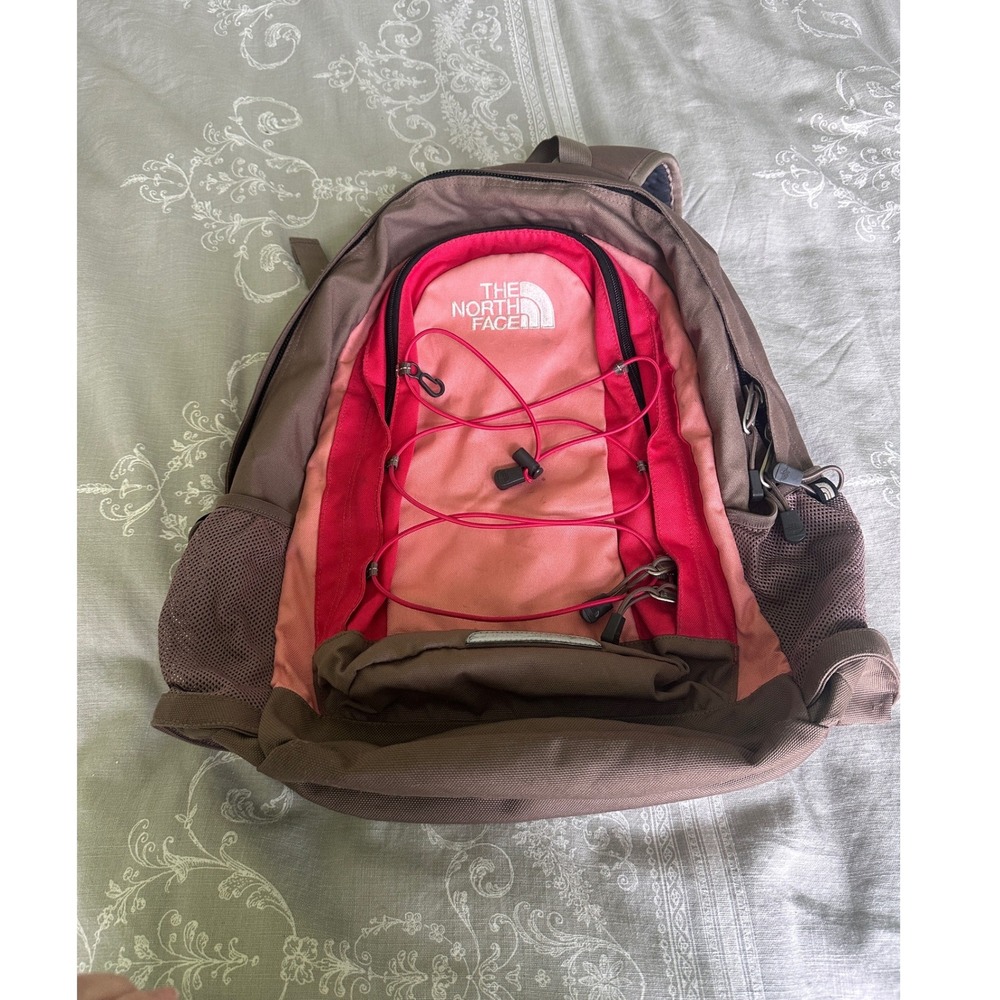 The North Face Backpack Jester Bungee Cord Y2K Hiking Daypack School Gorpcore
